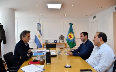 REUNIÓN CON EL MINISTRO KATOPODIS: AVANCES DEL CENTRO DE SALUD MENTAL, OBRAS PLUVIALES Y PRESENTACIÓN DE MÁS PROYECTOS PARA EL DISTRITO
