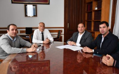 EL INTENDENTE GESTIONÓ ANTE LA CAJA DE POLICÍA DE LA PROVINCIA LA CONSTRUCCIÓN DE VIVIENDAS EN EL DISTRITO DE TRENQUE LAUQUEN
