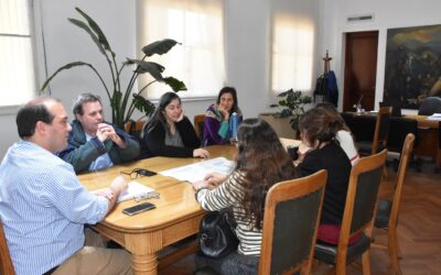 SE REALIZÓ UNA REUNIÓN PARA COORDINAR ACCIONES EN TORNO AL NUEVO CENTRO COMUNITARIO DE SALUD MENTAL