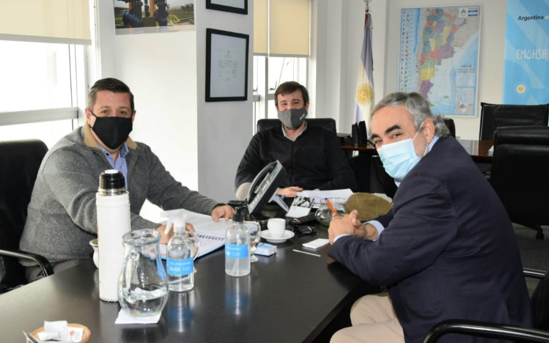 OBRAS DE CLOACAS Y AGUA, EJES DE DOS ENCUENTROS DEL INTENDENTE CON AUTORIDADES DE LA DIRECCIÓN NACIONAL DE PREINVERSIÓN Y DEL ENOHSA