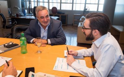 EL INTENDENTE FERNÁNDEZ PIDE EN EL MINISTERIO DE HÁBITAT Y DESARROLLO URBANO PROVINCIAL POR LA REANUDACIÓN DE LA OBRA DE 60 CASAS SOCIALES PENDIENTES