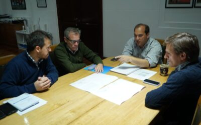 CON GESTIONES DEL INTENDENTE FRANCISCO RECOULAT, LA EMPRESA CAMUZZI PRESENTÓ EL PROYECTO PARA POSIBLES FUTURAS AMPLIACIONES DE LA RED DE GAS EN LA CIUDAD