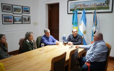 EL INTENDENTE FRANCISCO RECOULAT RECIBIÓ AL DIRECTOR GENERAL DE LA FUNDACIÓN JULIO BOCCA