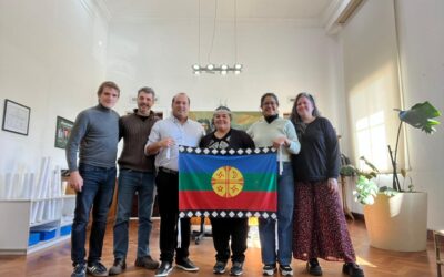 EL INTENDENTE FRANCISCO RECOULAT SE REUNIÓ CON INTEGRANTES DE LA COMUNIDAD CACIQUE PINCÉN