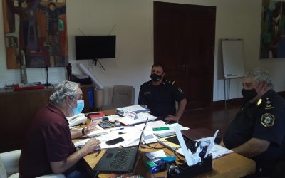 EL INTENDENTE MUNICIPAL SE REUNIÓ ESTA MAÑANA (MARTES) CON EL NUEVO JEFE DE LA ZONA VIAL IX DE TRENQUE LAUQUEN