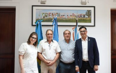 EL INTENDENTE RECIBIÓ AL GOBERNADOR DE ROTARY: ACORDARON SEGUIR TRABAJANDO EN CONJUNTO PARA FORTALECER PROYECTOS COMUNITARIOS