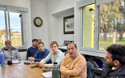 EL INTENDENTE FRANCISCO RECOULAT SE REUNIÓ CON LAS NUEVAS AUTORIDADES DE LA SOCIEDAD RURAL DE TRENQUE LAUQUEN