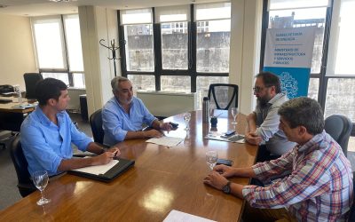 GESTIÓN DEL INTENDENTE ANTE FUNCIONARIOS DE ENERGÍA DE LA PROVINCIA POR EL FINANCIAMIENTO DE UNA OBRA DE LA COOPERATIVA DE ELECTRICIDAD