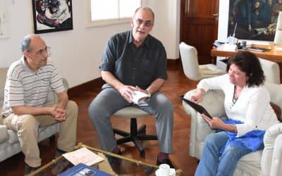 Estacionamiento medido: Zambiasio y Ferreyra se reunieron con Angelini