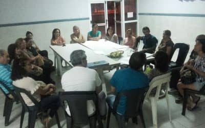 Se realizaron ayer (jueves) dos reuniones con vecinos de diferentes barrios