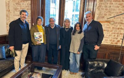 REUNIÓN CON LA MINISTRA DE CULTURA DE CABA PARA GENERAR ACCIONES, PROMOVER EL INTERCAMBIO Y LA IMPLEMENTACIÓN DE PROGRAMAS EN TRENQUE LAUQUEN