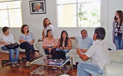 El Intendente recibió alumnos del ISFDyT Nº 40