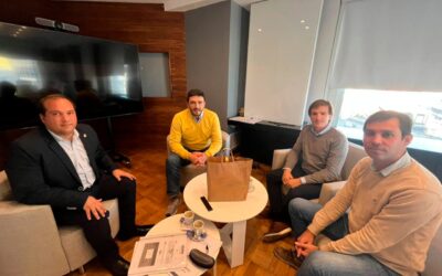 EL INTENDENTE FRANCISCO RECOULAT SE REUNIÓ CON EZEQUIEL GALLI POR EL PEAJE DE BERUTI