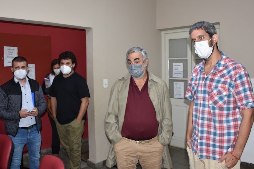 EL INTENDENTE Y AUTORIDADES PROVINCIALES RECORRIERON DISTINTOS SECTORES DE LA CIUDAD PARA DEFINIR MEJOR DÓNDE LEVANTAR UN CENTRO COMUNITARIO