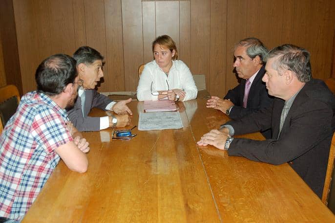 Daneri se reunió con funcionarios de Seguridad