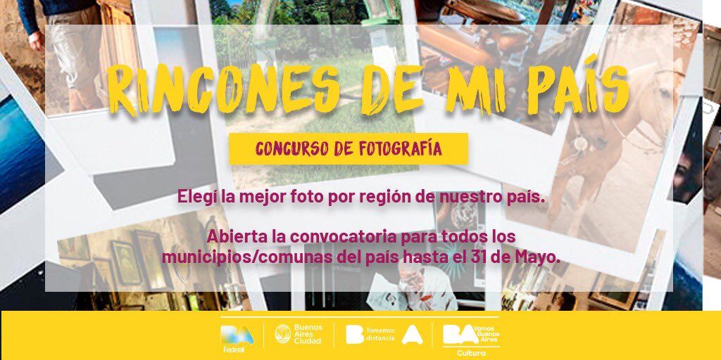 LANZARON LA CONVOCATORIA PARA PARTICIPAR DE “RINCONES DE MI PAÍS”, UN CONCURSO NACIONAL DE FOTOGRAFÍA