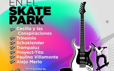 CON LA PRESENTACIÓN DE SIETE BANDAS Y SOLISTAS LOCALES, EL SÁBADO PRÓXIMO (28) HABRÁ ROCK EN EL SKATEPARK, OTRA DE LAS PROPUESTAS DEL VERANO