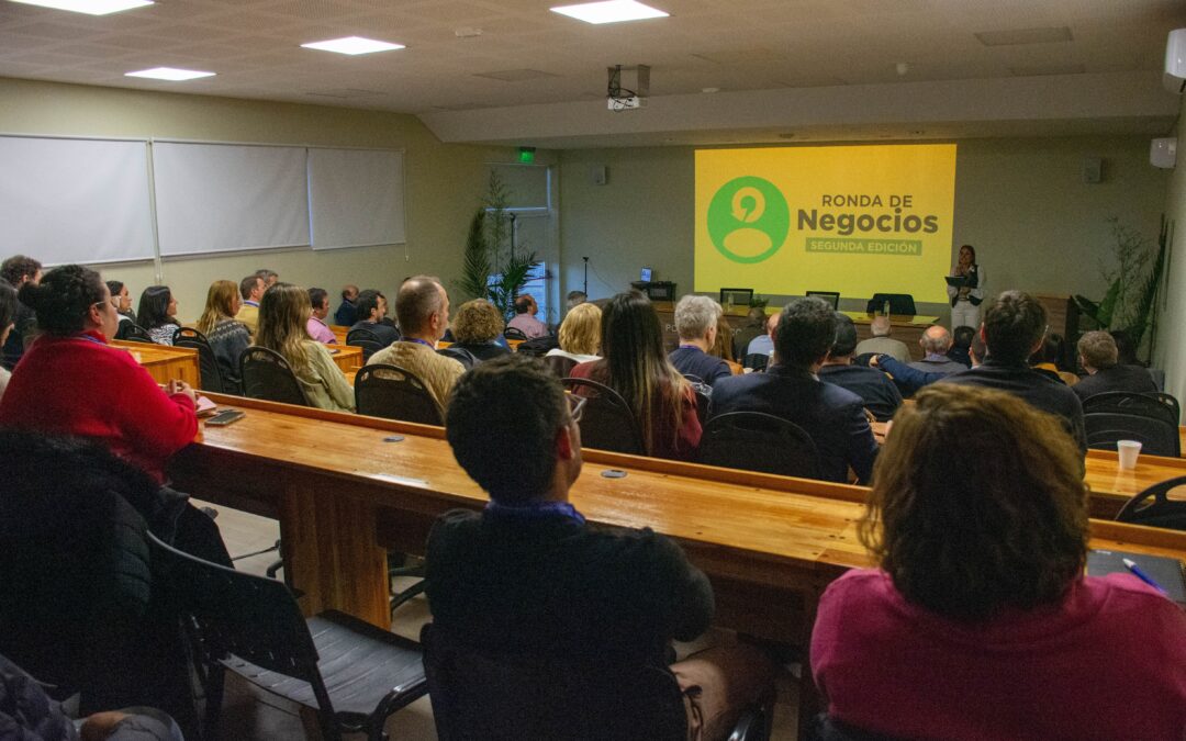 LA SEGUNDA RONDA DE NEGOCIOS REUNIÓ A EMPRESAS, EMPRENDEDORES, INSTITUCIONES Y MUNICIPIO PARA FORTALECER EL DESARROLLO PRODUCTIVO LOCAL