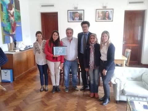 EL INTENDENTE RECIBIÓ A INTEGRANTES DEL GRUPO DE VECINOS AUTOCONVOCADOS POR LOS CREDITOS UVA