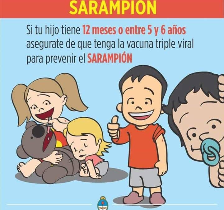 SARAMPION: EN OCTUBRE Y NOVIEMBRE SE REALIZARA UNA CAMPAÑA NACIONAL DE SEGUIMIENTO DE VACUNACION