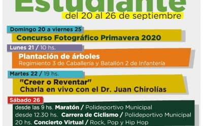 SEMANA DEL ESTUDIANTE: SIGUE ABIERTA LA INSCRIPCIÓN PARA LA MARATÓN Y PRUEBA DE CICLISMO QUE SE REALIZARÁN EL SÁBADO (26) EN EL POLIDEPORTIVO