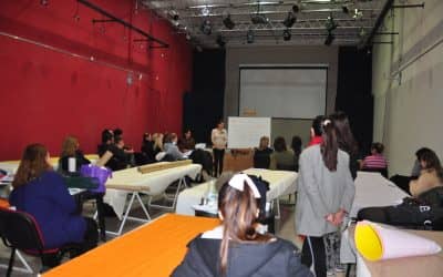 Se realiza hoy la tercera jornada del taller de diseño y estampado textil