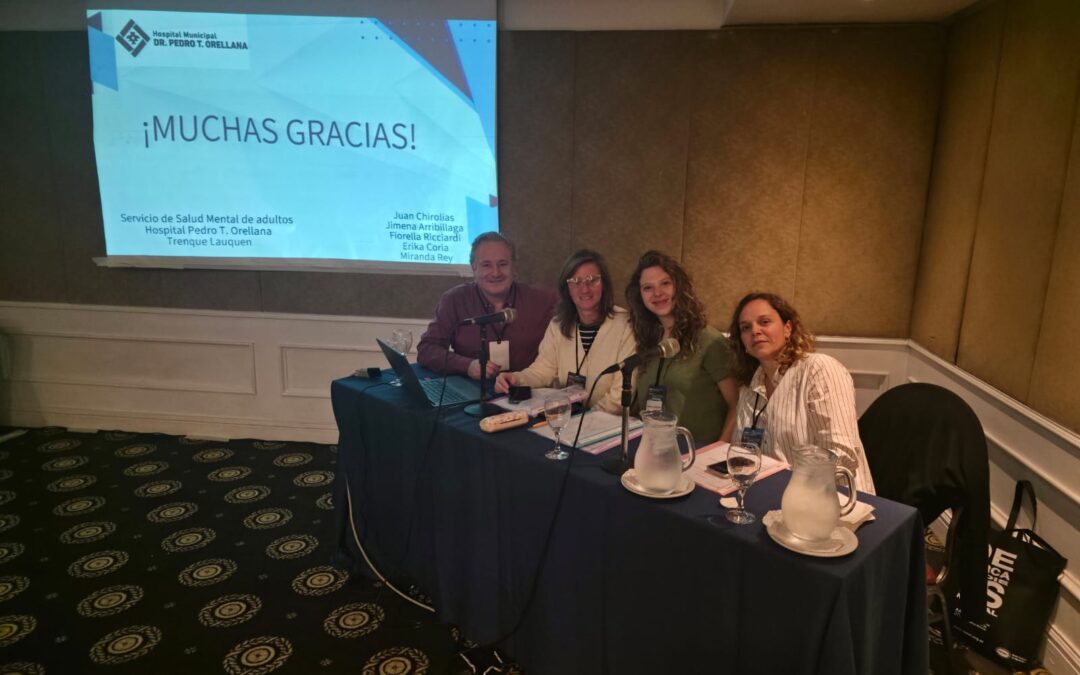 EL EQUIPO DE SALUD MENTAL DEL HOSPITAL MUNICIPAL EXPUSO EN EL XIII CONGRESO ARGENTINO QUE SE REALIZÓ EN LA CIUDAD DE BUENOS AIRES