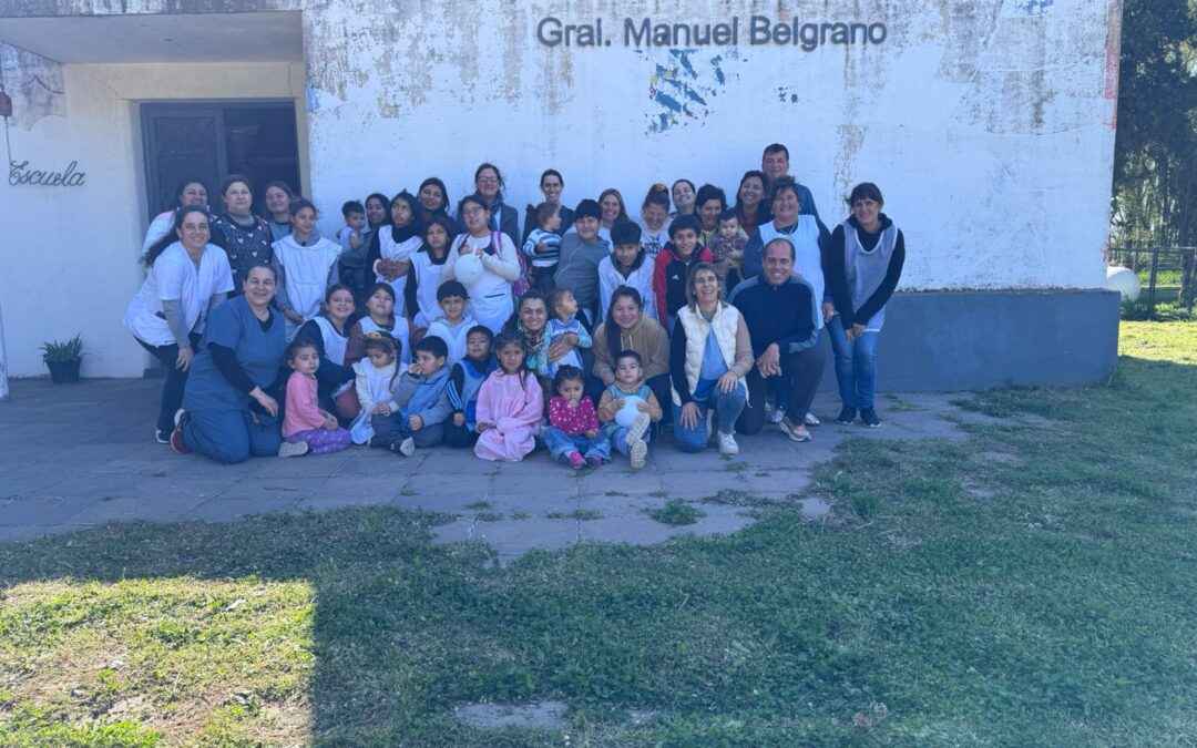 SALUD RURAL: JORNADA DE PREVENCIÓN, TALLERES Y CONTROLES EN LA ESCUELA Nº 16 DE LAS GUASQUITAS