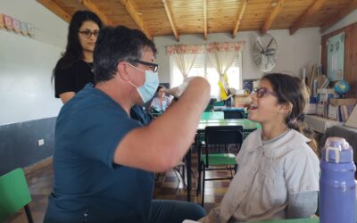 JORNADA DE SALUD RURAL CON ACTIVIDADES DE PREVENCIÓN Y TALLERES EN LA ESCUELA Nº 32