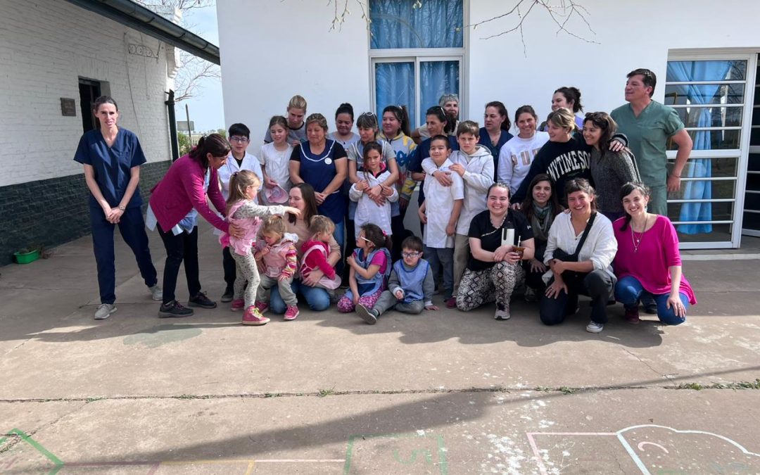 CONTROLES, VACUNACIÓN Y TALLERES PARA PADRES EN EL PARAJE CORAZZI, EN OTRA LINDA EXPERIENCIA DEL PROGRAMA DE SALUD RURAL