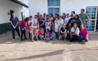CONTROLES, VACUNACIÓN Y TALLERES PARA PADRES EN EL PARAJE CORAZZI, EN OTRA LINDA EXPERIENCIA DEL PROGRAMA DE SALUD RURAL