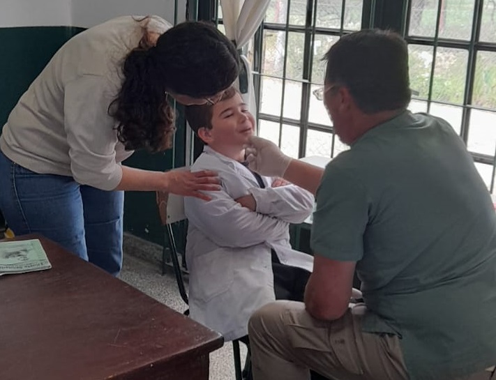 JORNADA DE SALUD RURAL EN EL PARAJE LAS MARÍAS CON CONTROLES Y ACTIVIDADES DE PREVENCIÓN Y PROMOCIÓN DE LA SALUD PARA LOS NIÑOS/AS Y SUS FAMILIAS