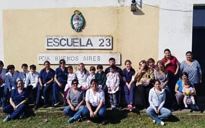 SALUD COMUNITARIA CONTINÚA VISITANDO ESCUELAS RURALES PARA CONTROLES DE SALUD Y BRINDAR TALLERES DE ESI
