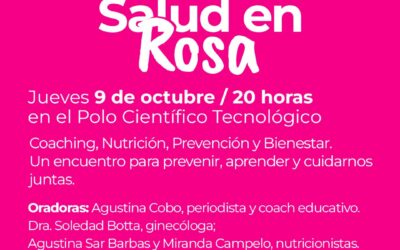 OCTUBRE ROSA: SIGUEN LAS ACTIVIDADES Y PROPUESTAS PARA CONCIENTIZAR SOBRE EL CÁNCER DE MAMA