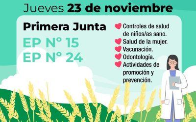 SALUD RURAL: EQUIPOS DE SALUD Y EDUCACIÓN DEL DISTRITO ESTARÁN EL PRÓXIMO JUEVES (23) EN PRIMERA JUNTA