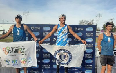 OTRA DESTACADA ACTUACIÓN DEL ATLETA DEL PÚA SANTIAGO MADROÑAL EN EL NACIONAL U20 EN SAN LUIS: OBTUVO UNA MEDALLA DE PLATA Y DOS DE BRONCE