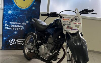 OTRO ALLANAMIENTO POSITIVO Y SECUESTRO DE UNA MOTO EN UN BARRIO DE LA CIUDAD