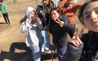 ALUMNOS/AS Y DOCENTES DE LA ESCUELA SECUNDARIA N° 9 SE SUMARON A LAS ACTIVIDADES POR EL MES DEL ÁRBOL