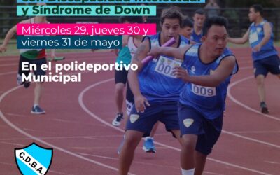 CONCENTRACIÓN DE LA SELECCIÓN NACIONAL DE ATLETISMO PARA PERSONAS CON DISCAPACIDAD EN TRENQUE LAUQUEN: HABRÁ ENTRENAMIENTOS, CHARLAS Y TORNEOS