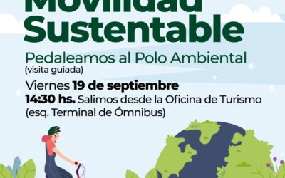 SEMANA DE LA MOVILIDAD SUSTENTABLE: EL VIERNES 19 HABRÁ UNA PEDALEADA AL POLO AMBIENTAL