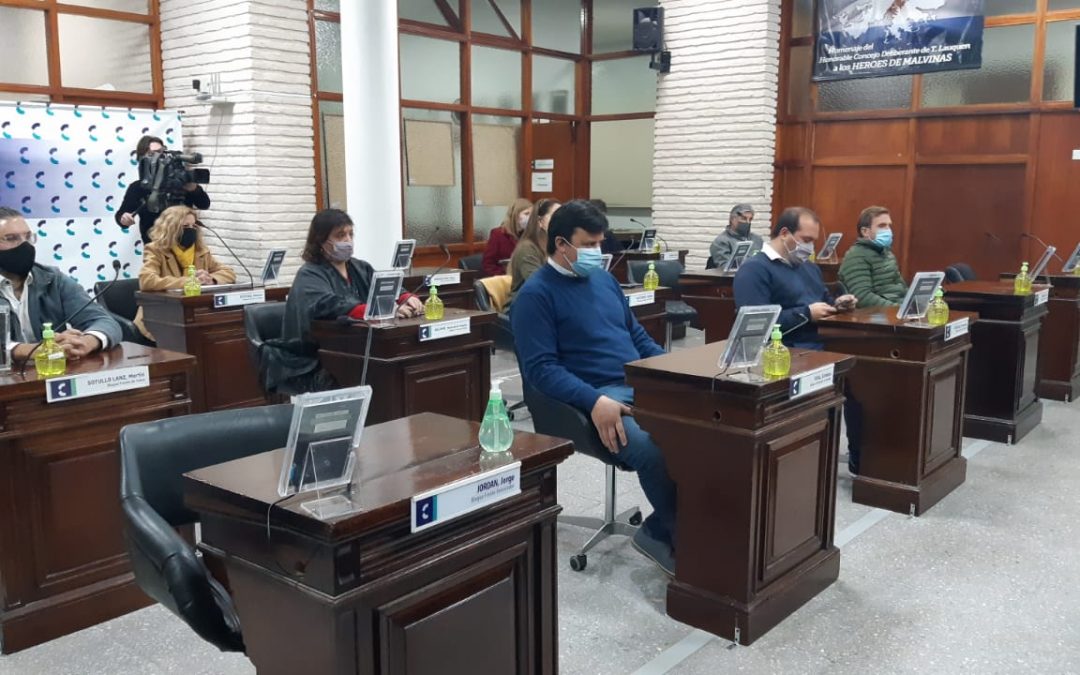 EL HCD APROBÓ ANOCHE (LUNES) EL PEDIDO DE LICENCIA DEL INTENDENTE MIGUEL FERNÁNDEZ Y LA ASUNCIÓN EN SU REEMPLAZO DE ESTEBAN VIDAL