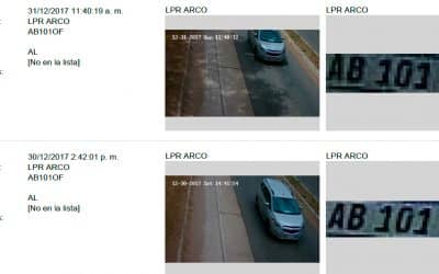 El Municipio instaló un equipo de identificación de patentes de autos con cámaras de seguridad