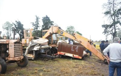 EL MUNICIPIO REALIZARÁ UNA SUBASTA PÚBLICA DE VEHÍCULOS, MAQUINARIAS Y EQUIPAMIENTO, EL JUEVES 5 DE SEPTIEMBRE EN DIRECCIÓN VIAL