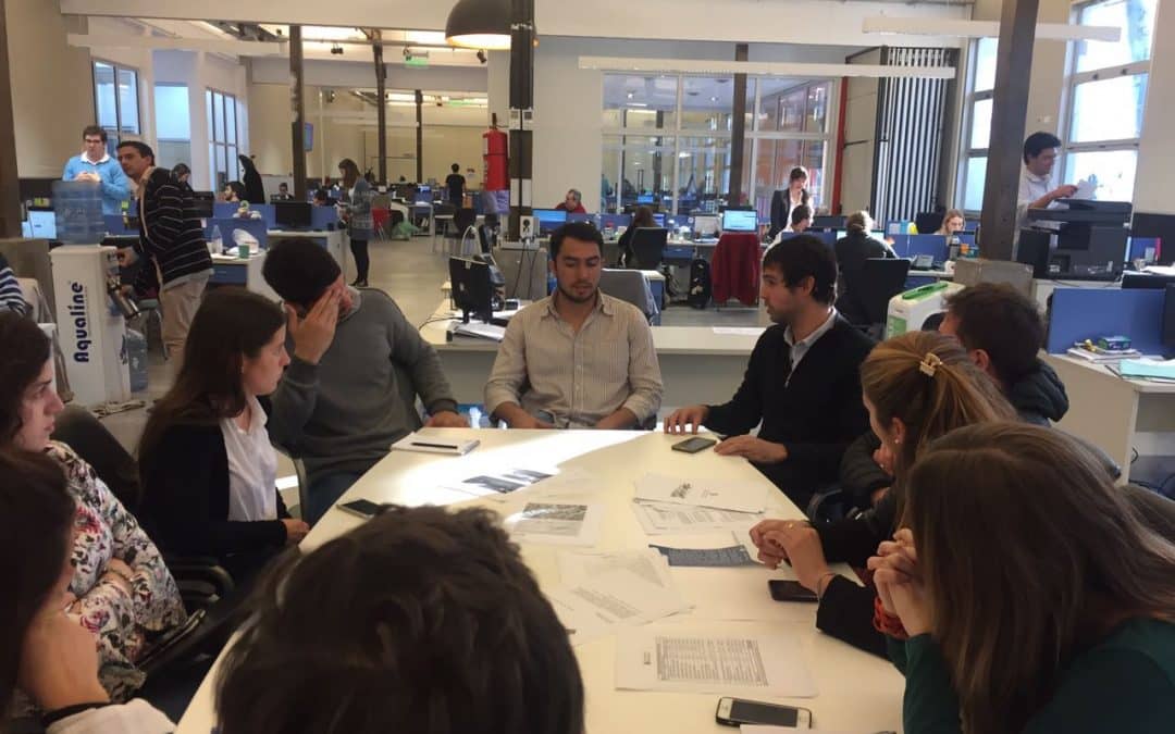 Bathis estuvo en la presentación de un programa en la Subsecretaría de Juventud de la Nación