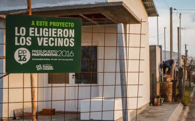 En unos 30 días estaría terminado el SUM del barrio Indio Trompa