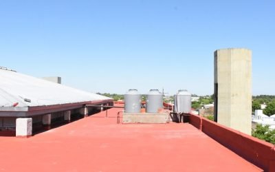 EL MUNICIPIO TERMINÓ CON LA OBRA DE REPARACIÓN DE LOS TECHOS DEL EDIFICIO DE LOS COLEGIOS SECUNDARIOS