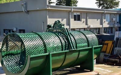 EL TALLER DE HERRERÍA REPARÓ A NUEVO UN TROMEL PARA LA SEPARACIÓN DE RESIDUOS EN EL PROLIM