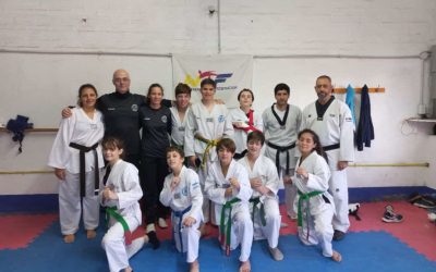 ALUMNOS/AS DE LA ESCUELA MUNICIPAL DE TAEKWONDO TUVIERON SU PRIMERA SALIDA DE ENTRENAMIENTO EN SANTA ROSA, LA PAMPA