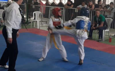 TRES ALUMNOS DE LA ESCUELA DE TAEKWONDO MUNICIPAL SE CONSAGRARON CAMPEONES PROVINCIALES