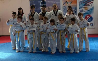 GRADUACIONES EN LA ESCUELA MUNICIPAL DE TAEKWONDO OLÍMPICO